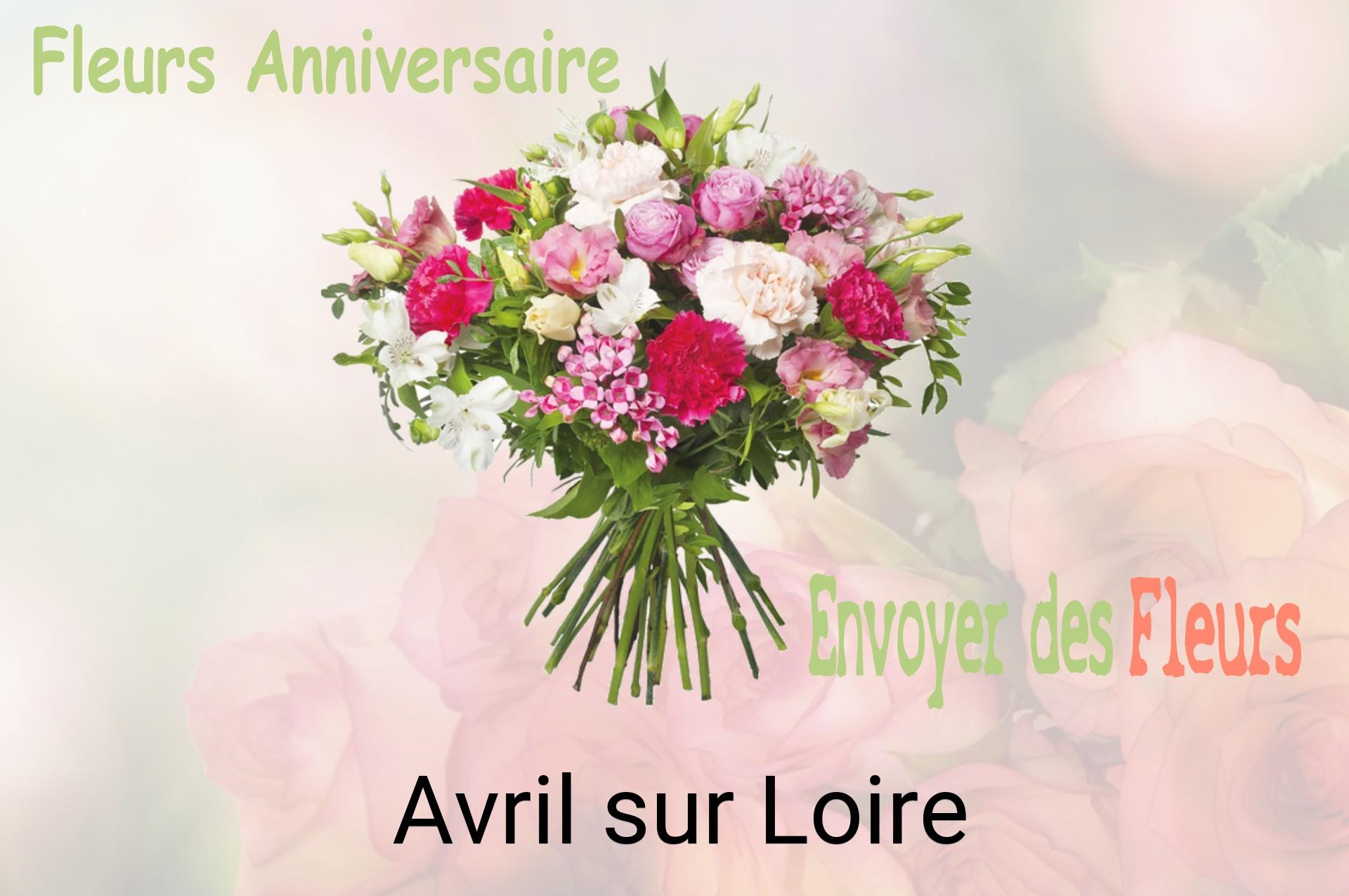 Bouquet de fleurs d’anniversaire livré à Avril-sur-Loire