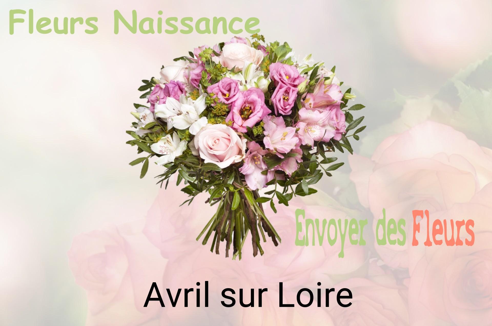 Bouquet de fleurs de naissance livré à Avril-sur-Loire