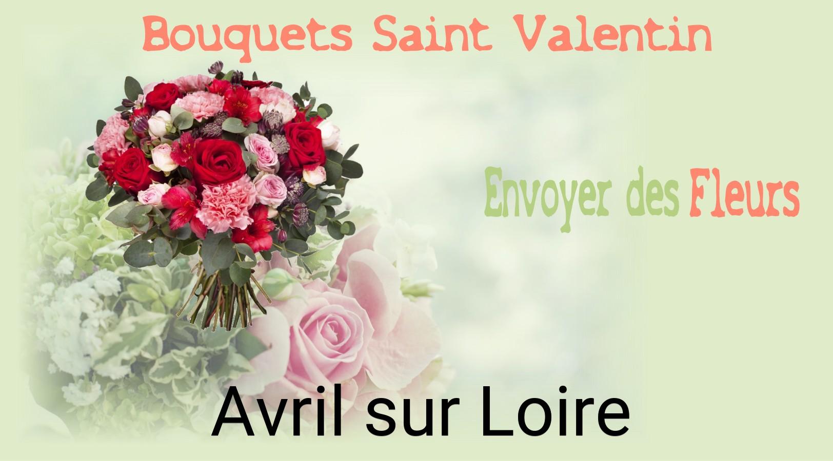 Roses de Saint-Valentin livrées à Avril-sur-Loire